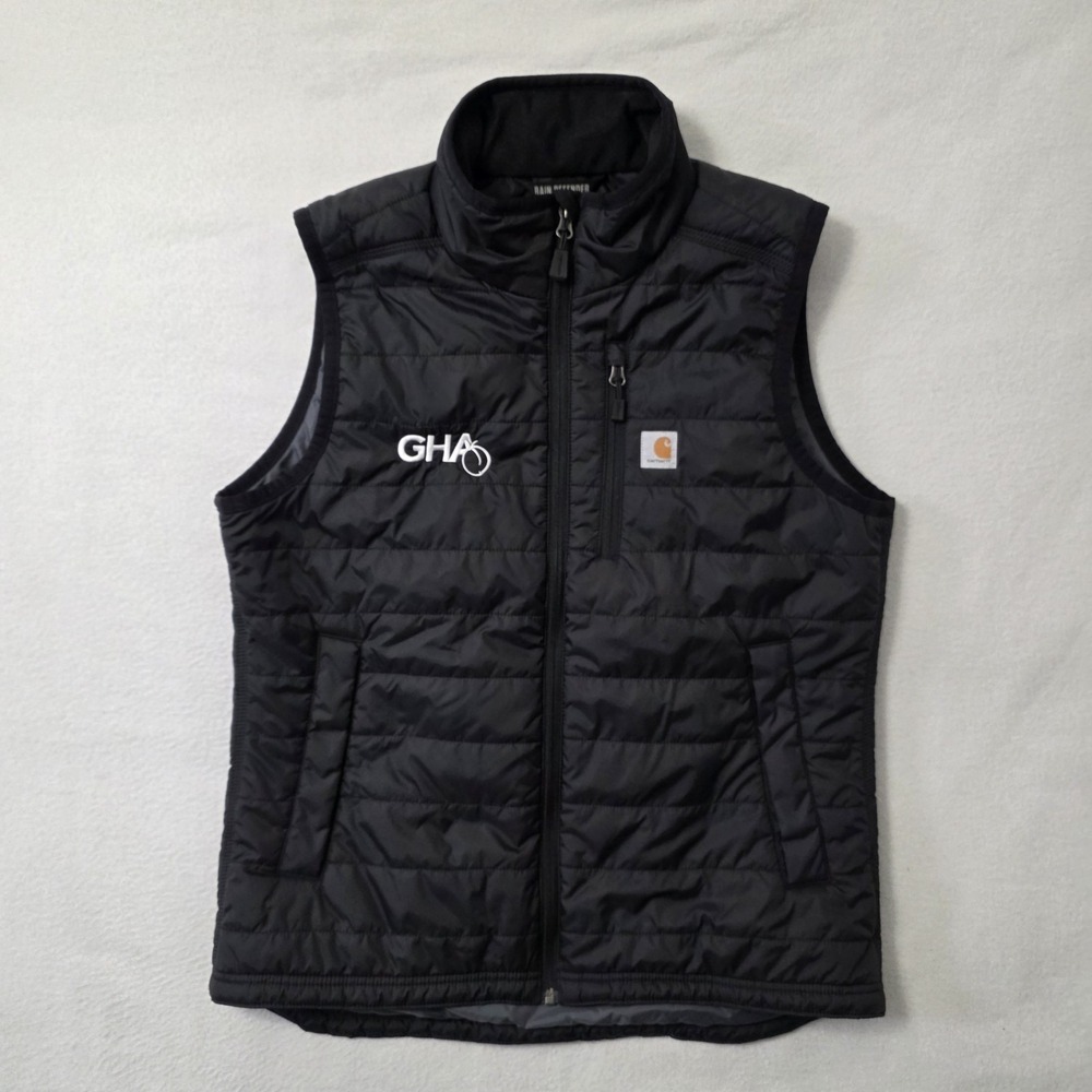 Carhartt Vest Womens Medium Rain Defender Relaxed Fit Quilted Insulated OV2286-W